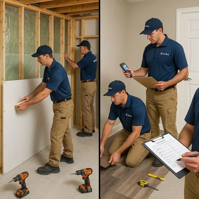 Repairs and Reconstruction process in Steuben County, NY